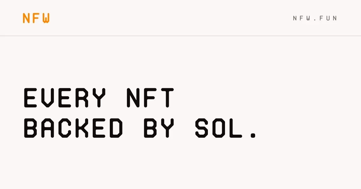NFW Launches a Social NFT Marketplace on Solana